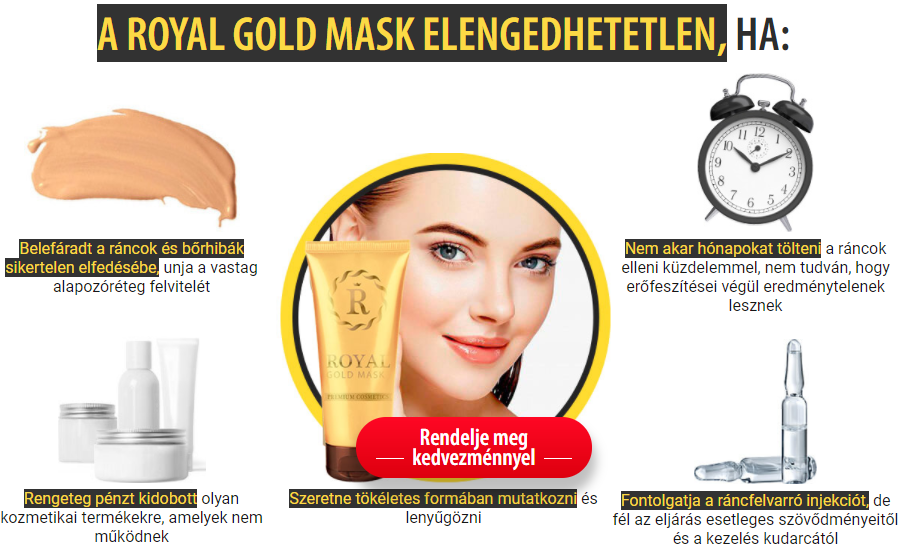 Hol lehet vásárolni Royal Gold Mask Budapesten